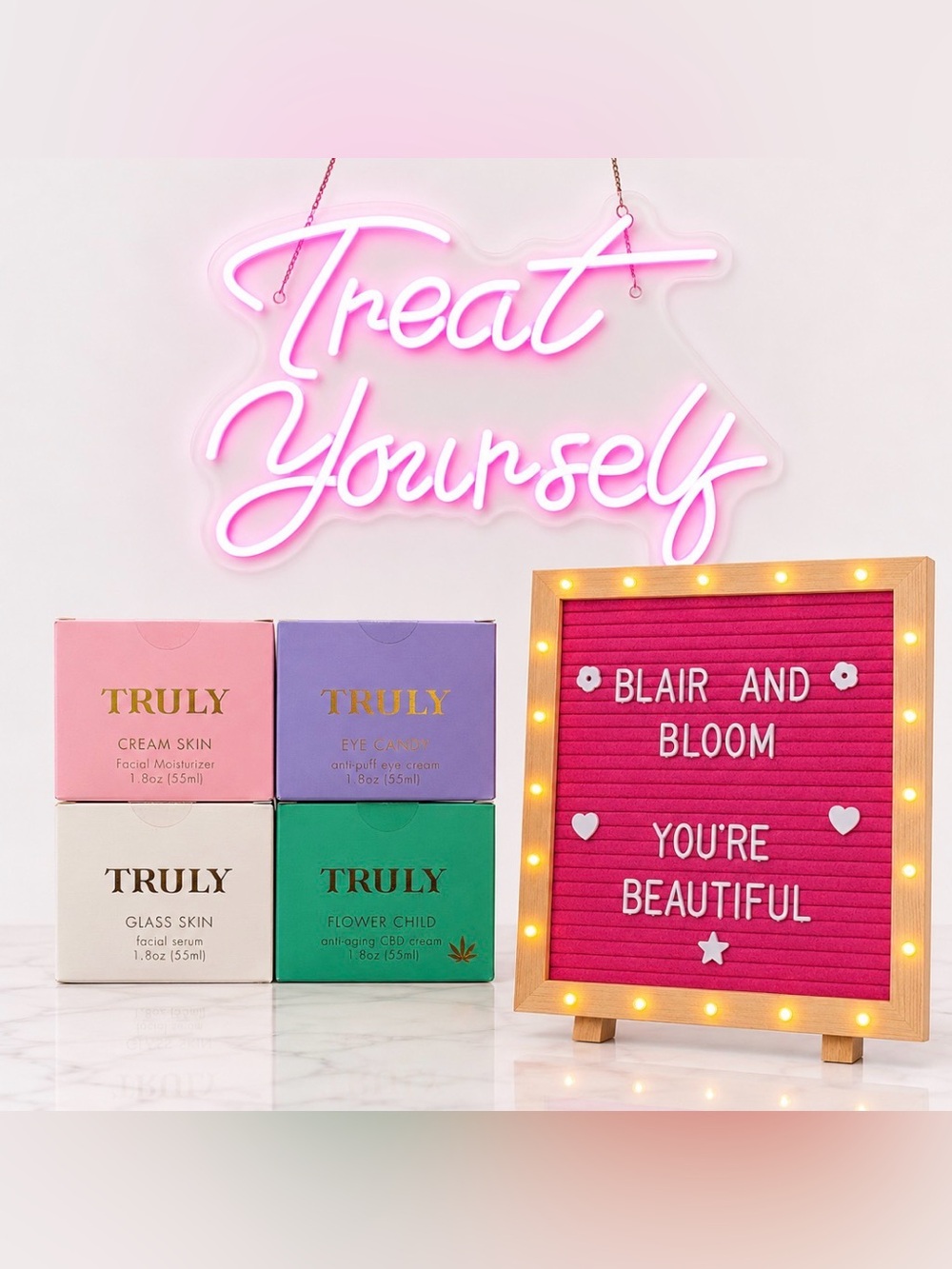Truly Beauty Discontinued Line! Cream Skin, Eye Candy, Glass Skin, Flower Child